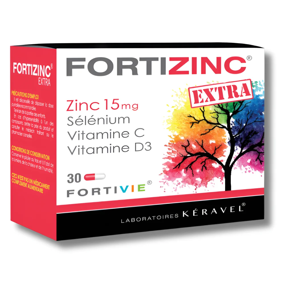 FORTIZINC EXTRA 30 GELLULES