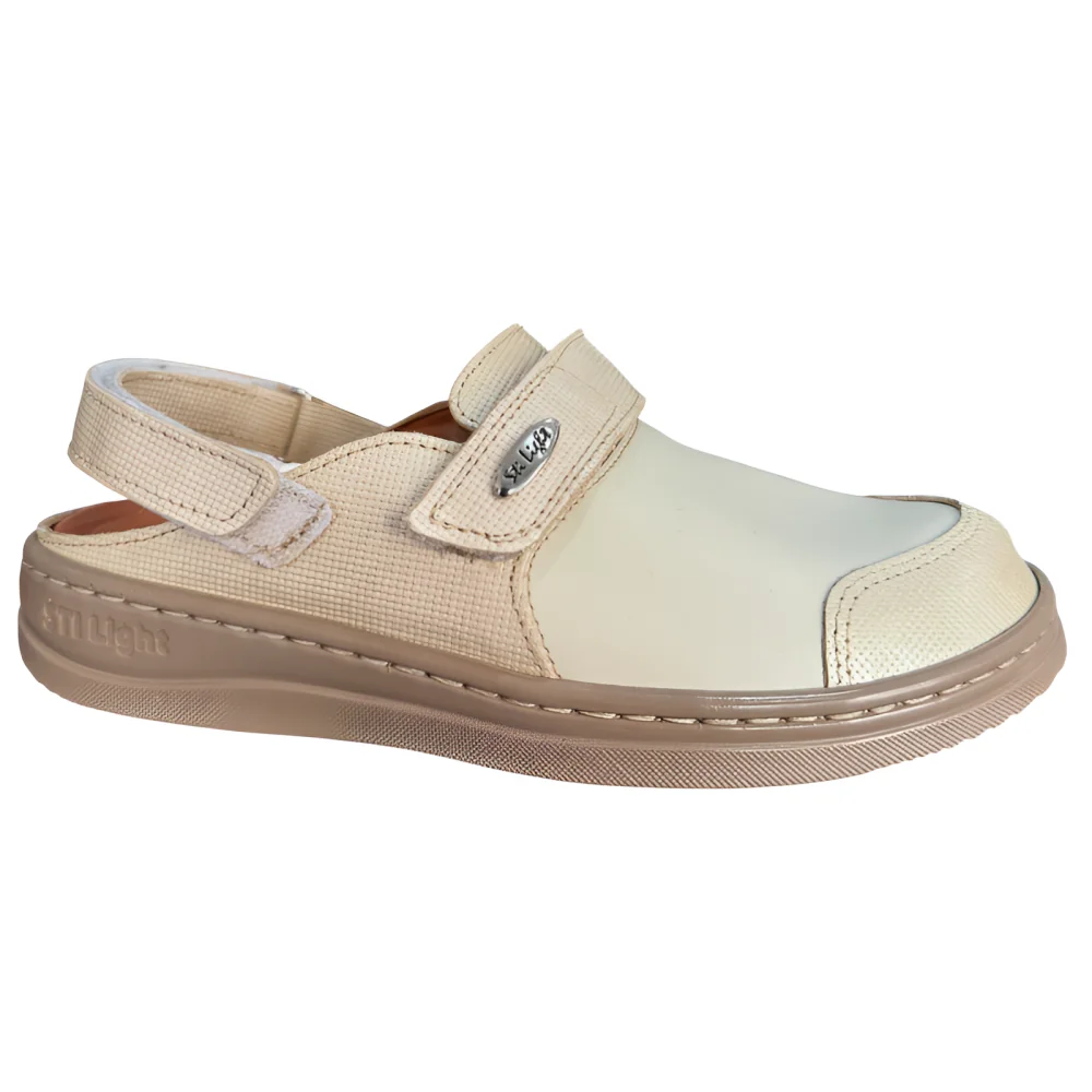 STI LIGHT - SABOTS ORTHOPEDIQUES BEIGES FEMME