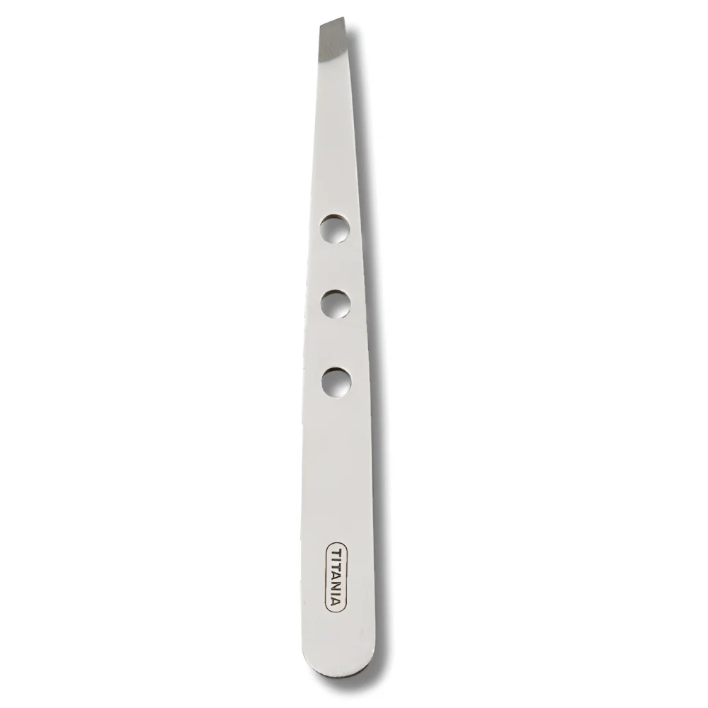 TITANIA - PINCE A EPILER INOX 1090/61B