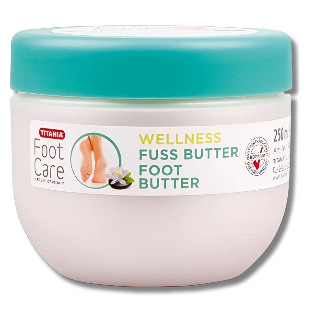 TITANIA FOOT CARE - BEURRE POUR PIEDS 250 ML