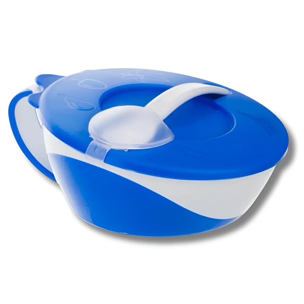 CANPOL BABIES - BOL BLEU 350 ML + CUILLERE  31/406