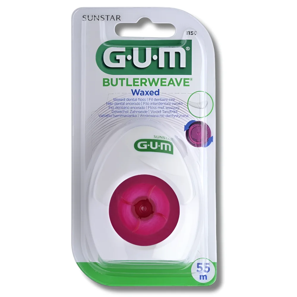 GUM - FIL DENTAIRE BUTLERWEAVE WAXED 1155