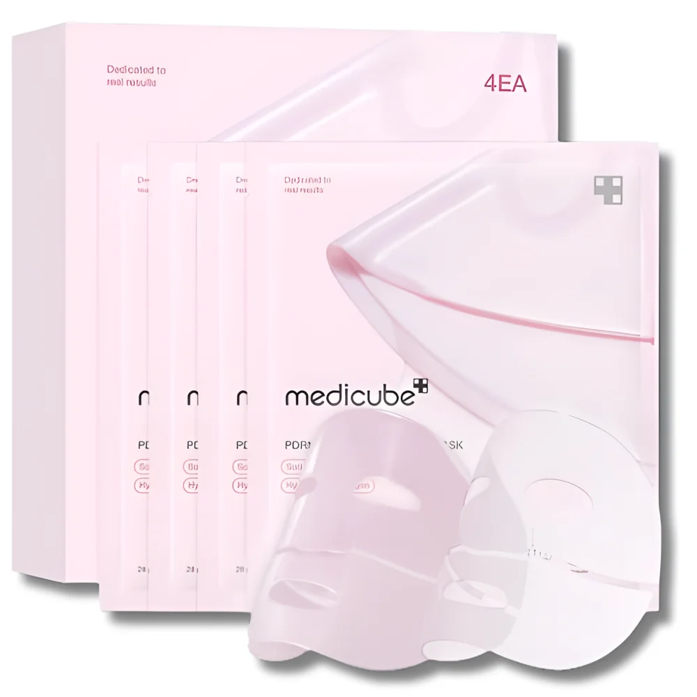 MEDICUBE PDRN PINK COLLAGEN GEL MASK SHEET 1BOX (28GX4)
