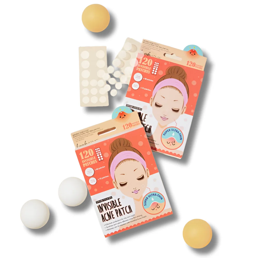 LOOK AT ME - INVISIBLE ACNE PATCH 120 UNITÉS