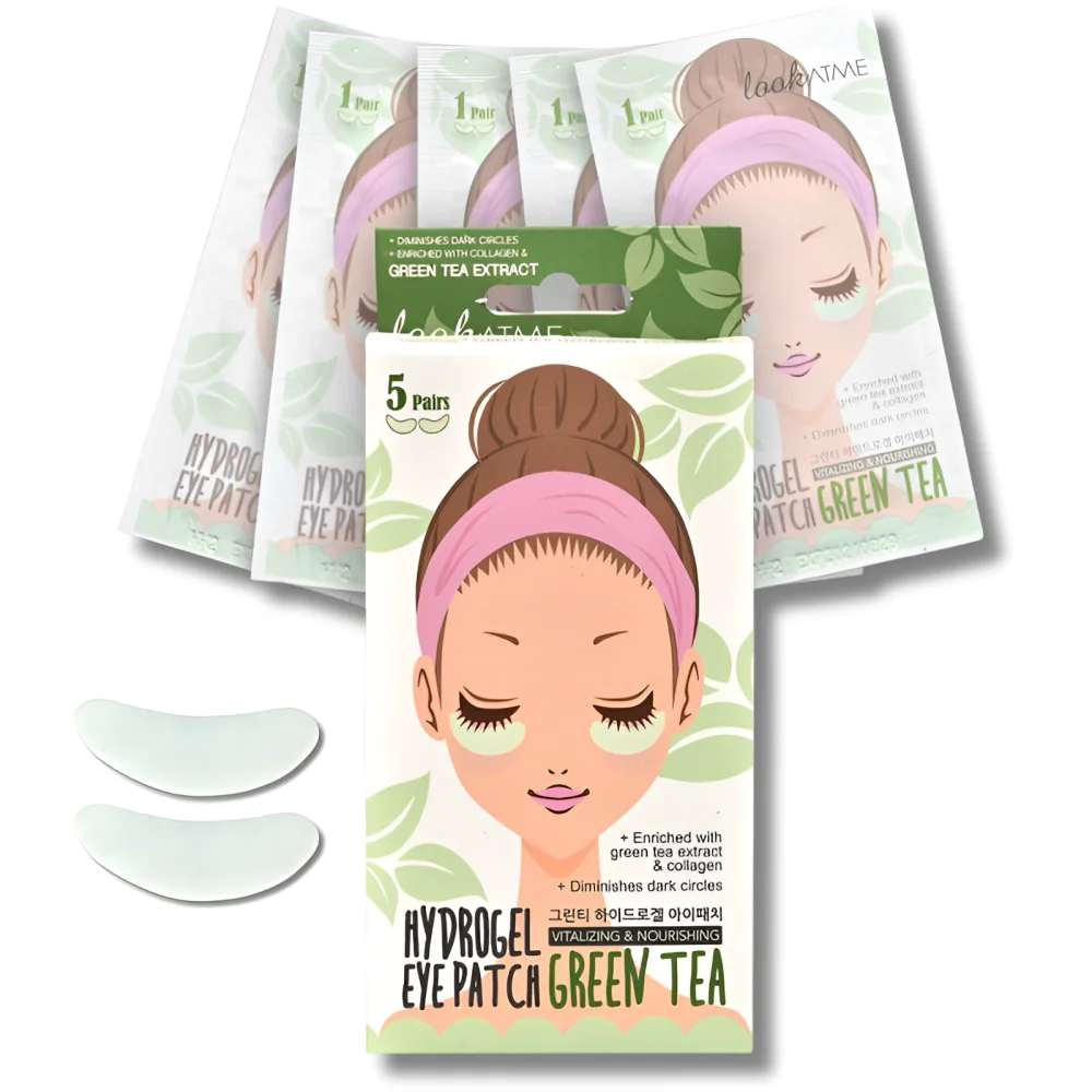 LOOK AT ME - GREEN TEA HYDRO-GEL EYE PATCH 5 PAIRS