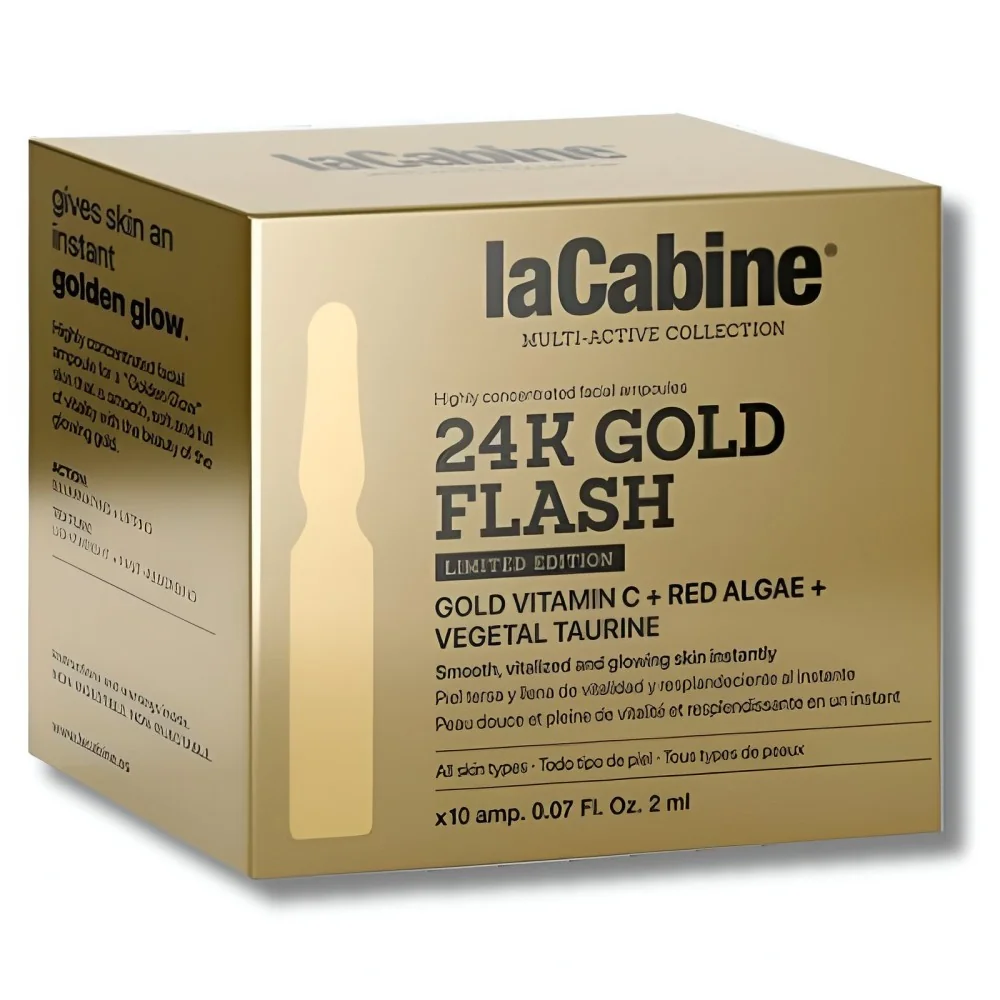 LACABINE - 24K GOLD FLASH 2MLX10 AMPOULES