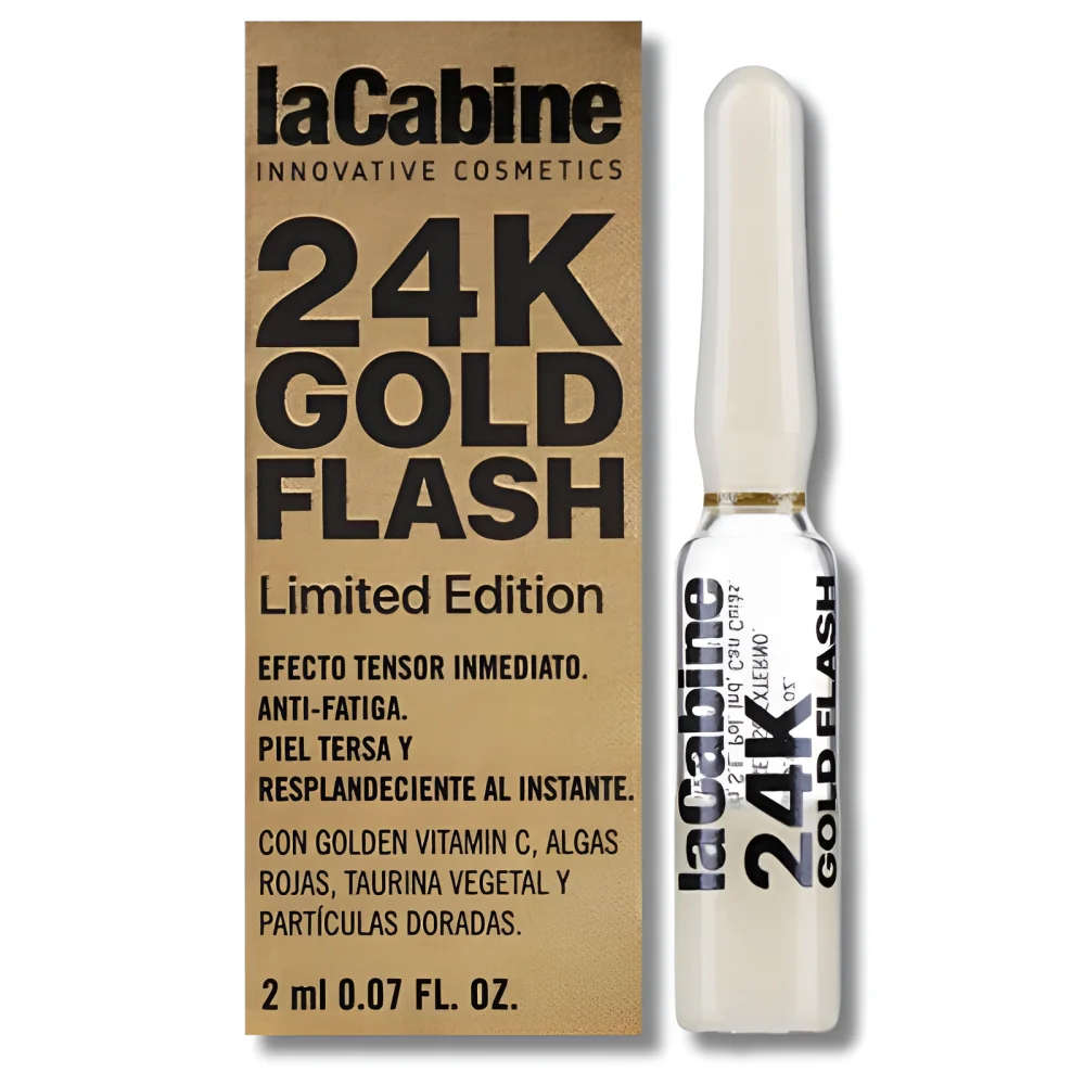 LACABINE - AMPOULE EFFET TENSEUR 24K GOLD FLASH 2ML