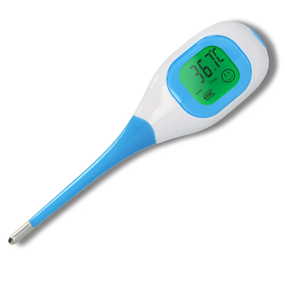 THERMOMÈTRE À GRAND ÉCRAN ÉCLAIRÉ FYSIC FT09