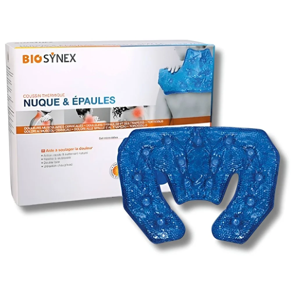 BIOSYNEX - COUSSIN THERMIQUE POUR DOULEURS ÉPAULE ET NUQUE