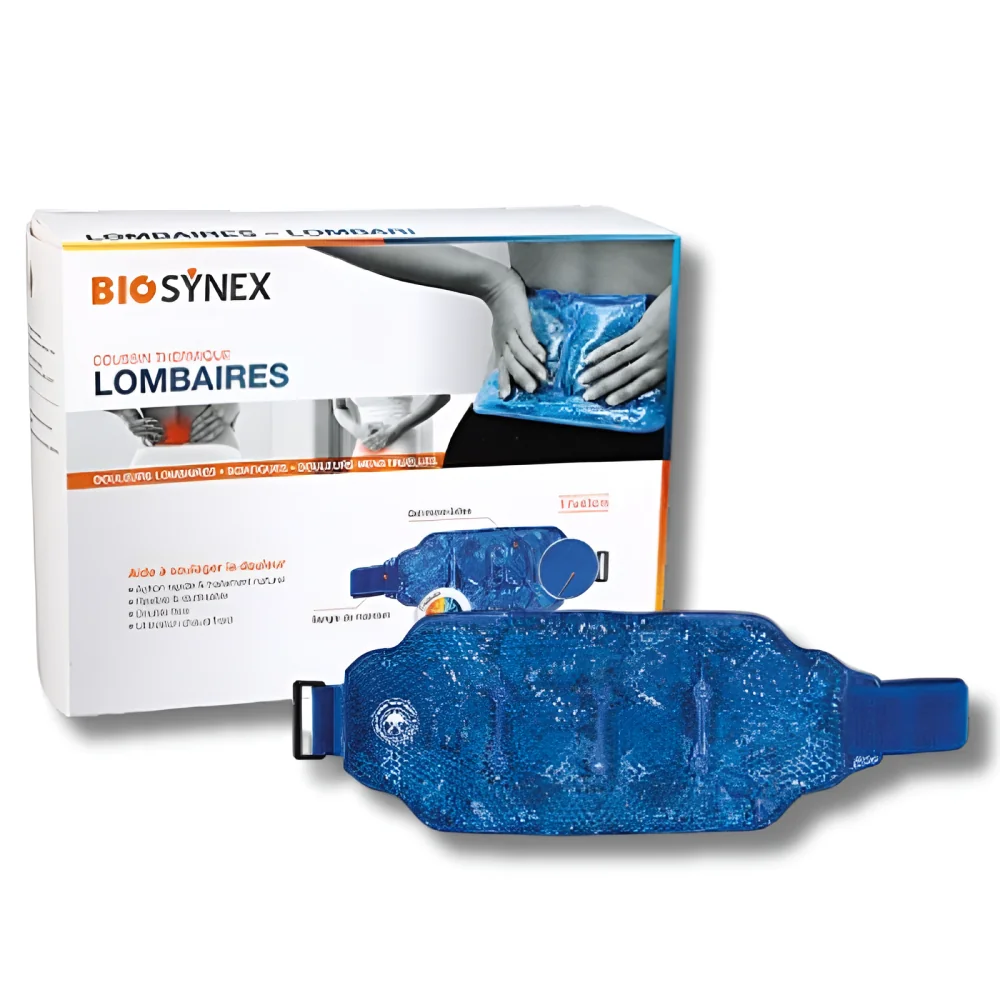 BIOSYNEX - COUSSIN THERMIQUE LOMBAIRES 17X43 CM