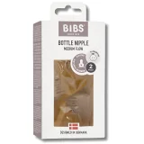 BIBS - LOT DE 2 TÉTINES BIBERON DÉBIT MOYEN