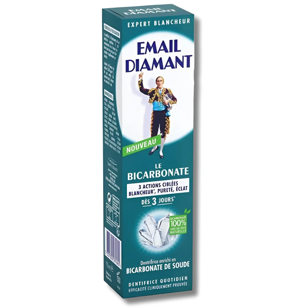 EMAIL DIAMANT - DENTIFRICE BICARBONATE 75ML