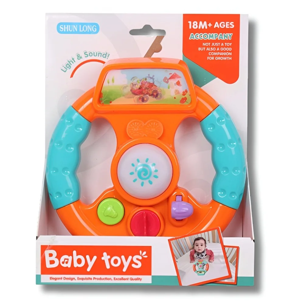 BABY TOYS - VOLANT MUSICAL +18MOIS