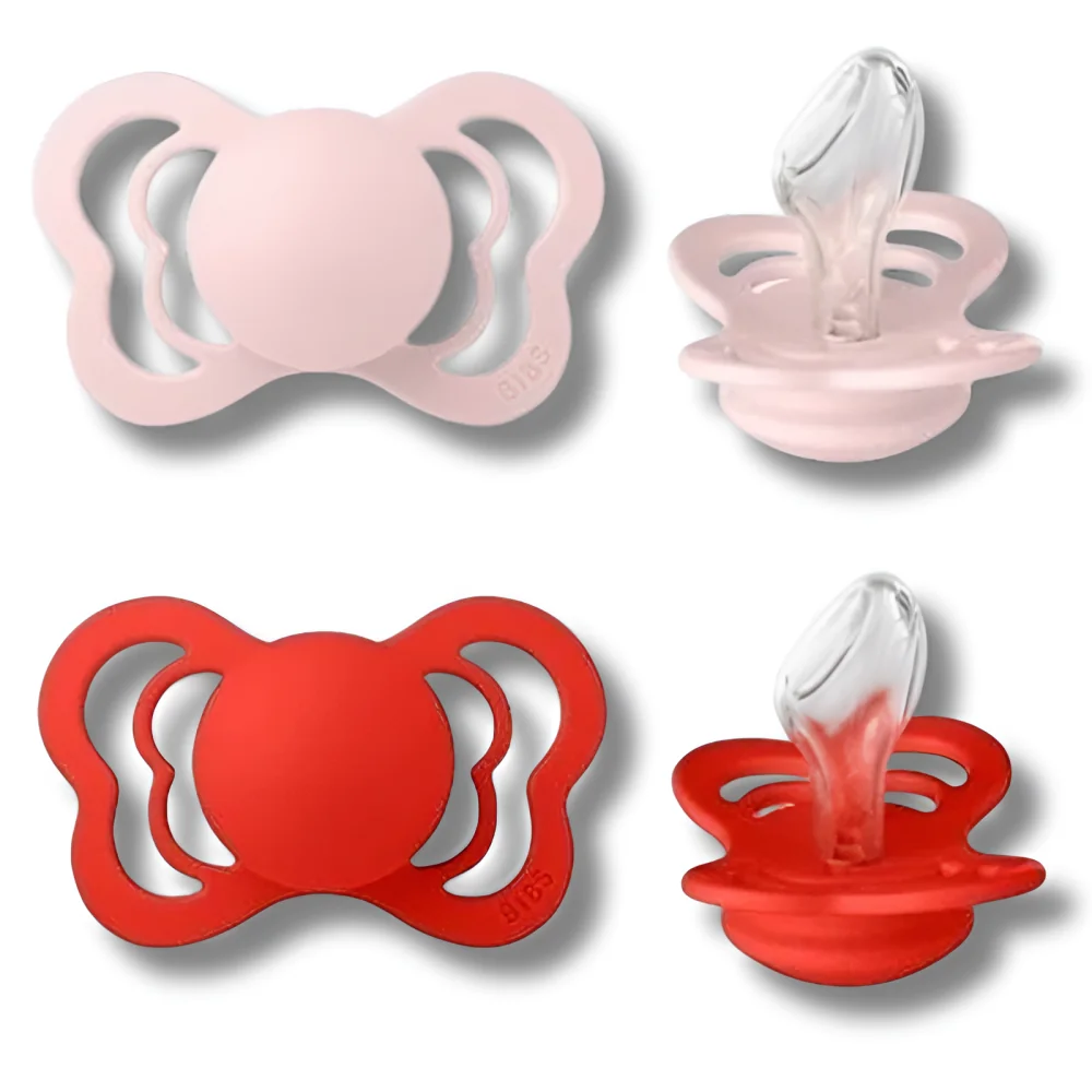 BIBS - NATURAL RUBBER LOT DE 2 SUCETTES TAILLE 2