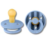 BIBS - NATURAL RUBBER LOT DE 2 SUCETTES BLUE MIX TAILLE 1