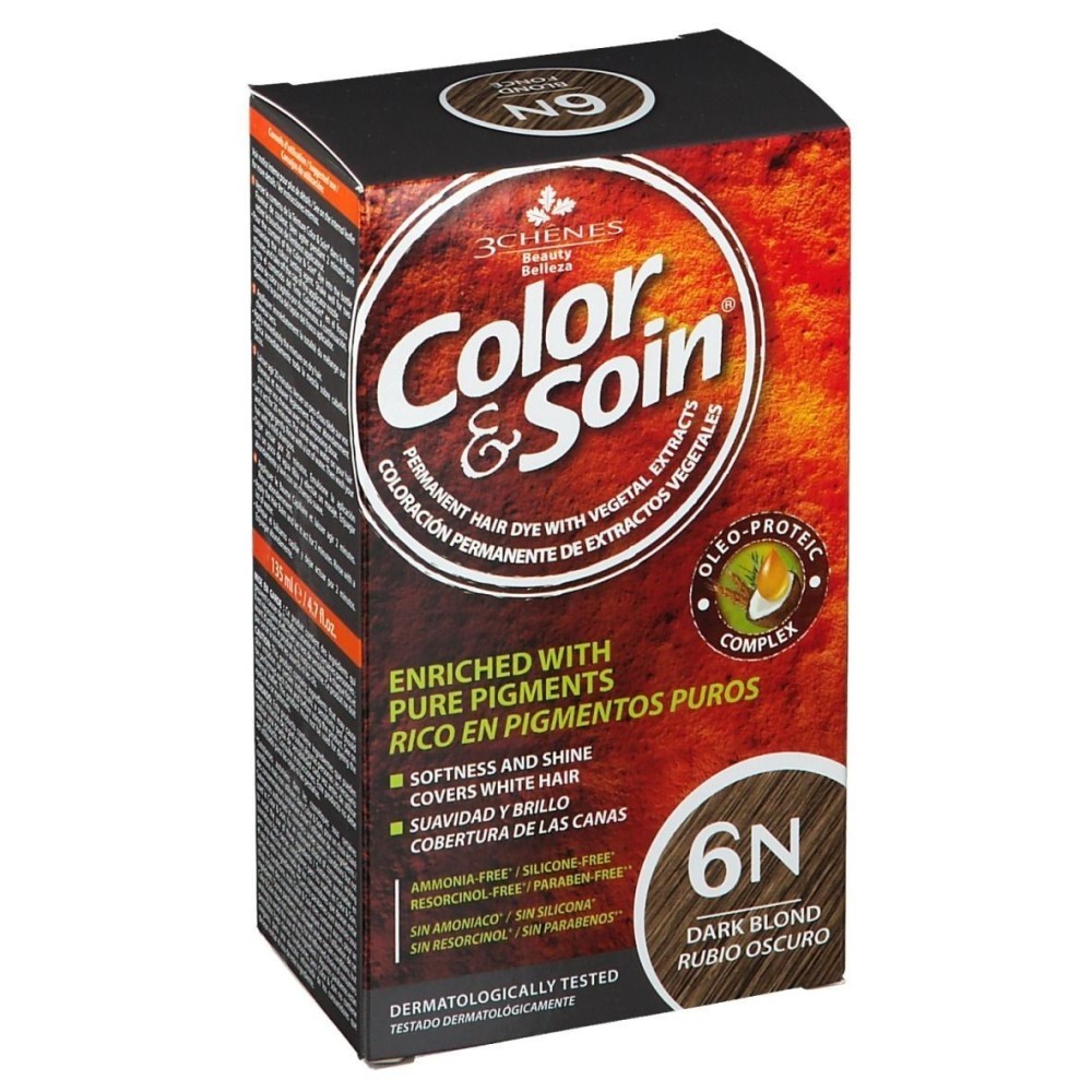 color soin blond fonce 6n coloration permanente pour Beauté