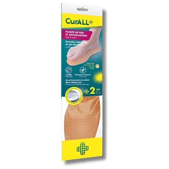 CURALL - LOT DE 2 SEMELLES...