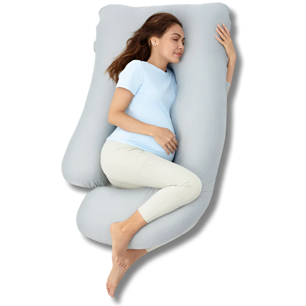 MOMCOZY - COUSSIN DE GROSSESSE & ALLAITEMENT ULTRA CONFORT