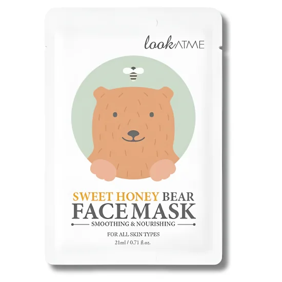 LOOK AT ME - MASQUE FACIAL LISSANT ET NOURRISSANT SWEET HONEY BEAR
