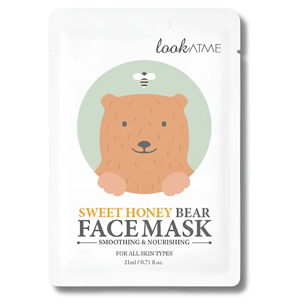 LOOK AT ME - MASQUE FACIAL LISSANT ET NOURRISSANT SWEET HONEY BEAR