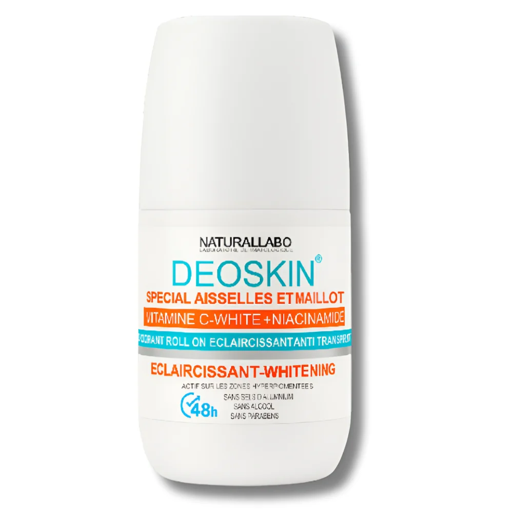 NATURALLABO DEOSKIN - ROLL-ON ÉCLAIRCISSANT AISELLES ET MAILLOT 50ML