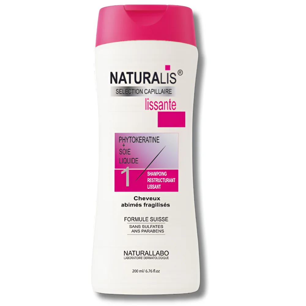 NATURALLABO NATURALIS - SHAMPOING LISSANT CHEVEUX ABIMES 200ML
