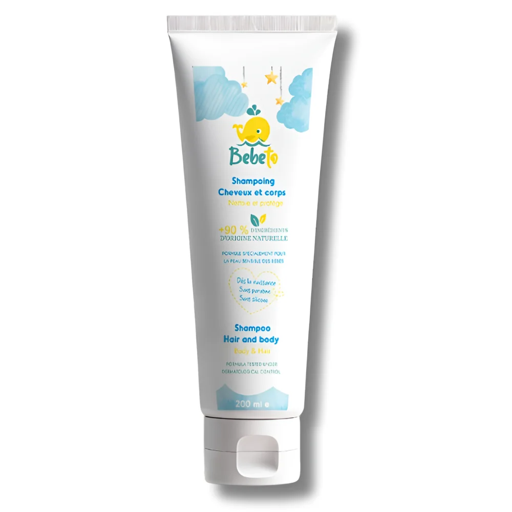 BEBETO - SHAMPOOING CHEVEUX ET CORPS 200ML