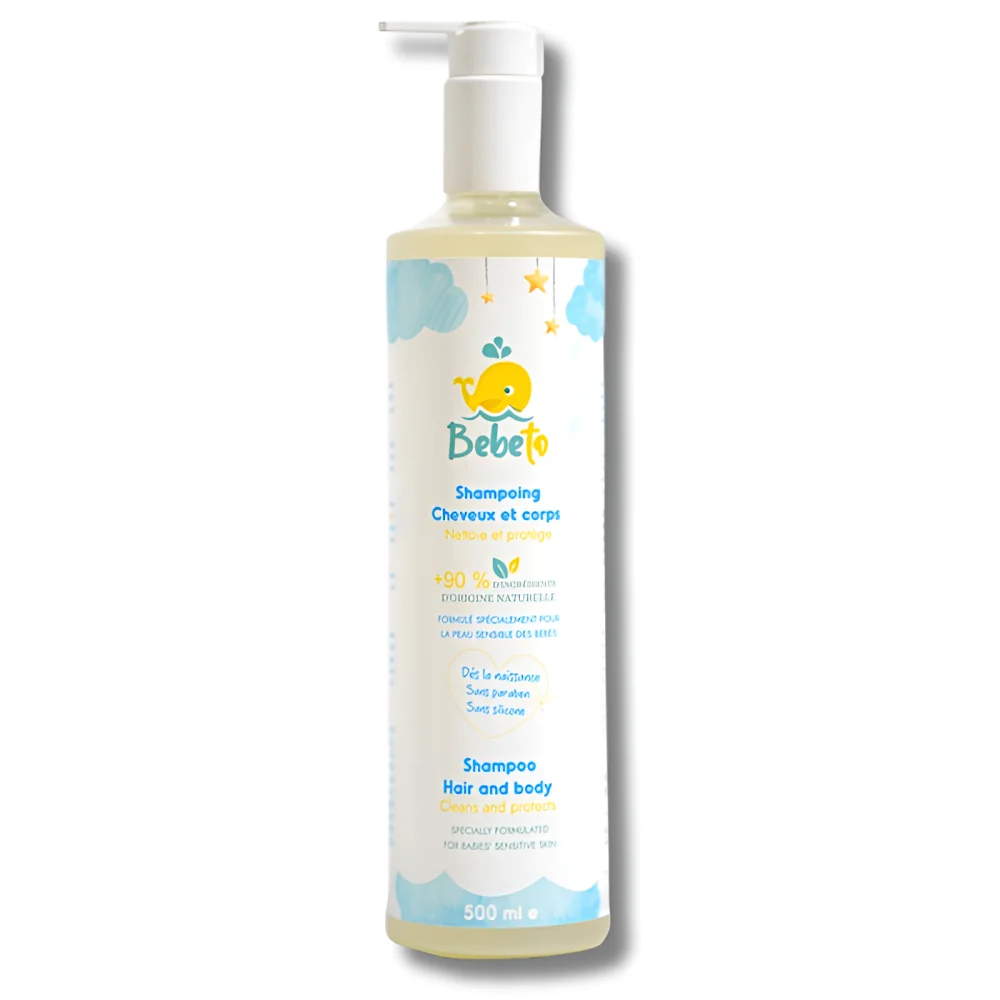 BEBETO - SHAMPOOING CHEVEUX ET CORPS 500ML