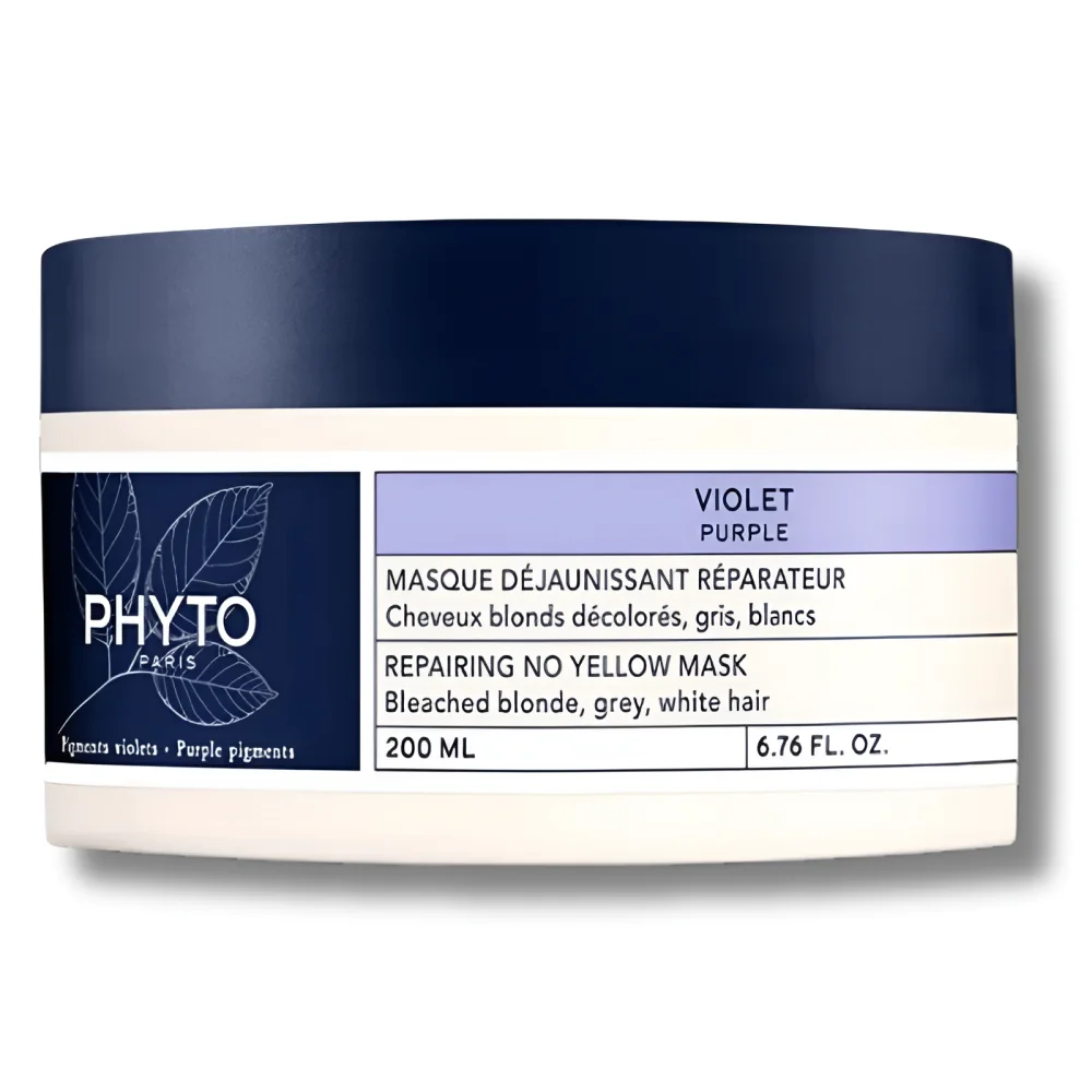 PHYTO VIOLET - MASQUE DEJAUNISSANT REPARATEUR 200ML pour Soins