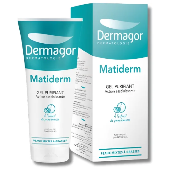 DERMAGOR - MATIDERM GEL PURIFIANT 200ML