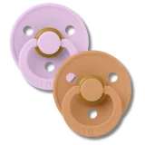 BIBS - NATURAL RUBBER LOT DE 2 SUCETTES TAILLE 2 +6MOIS