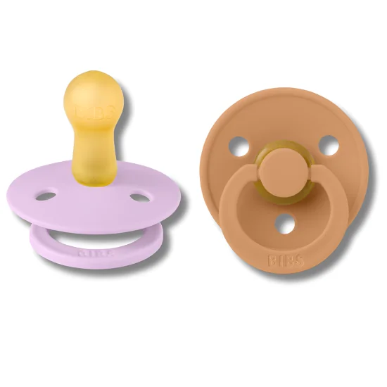 BIBS - NATURAL RUBBER LOT DE 2 SUCETTES TAILLE 2 +6MOIS