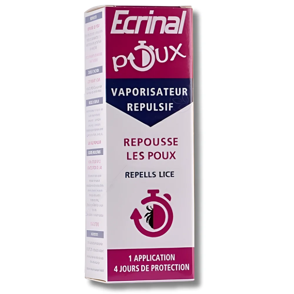 ECRINAL - VAPORISATEUR RÉPULSIF ANTI-POUX