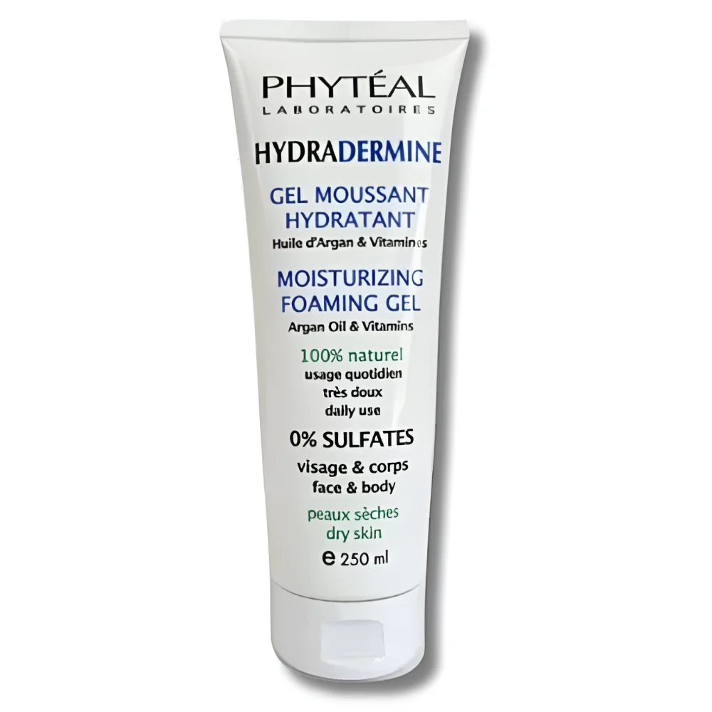 PHYTEAL - HYDRADERMINE GEL MOUSSANT HYDRATANT 250ML pour Beauté