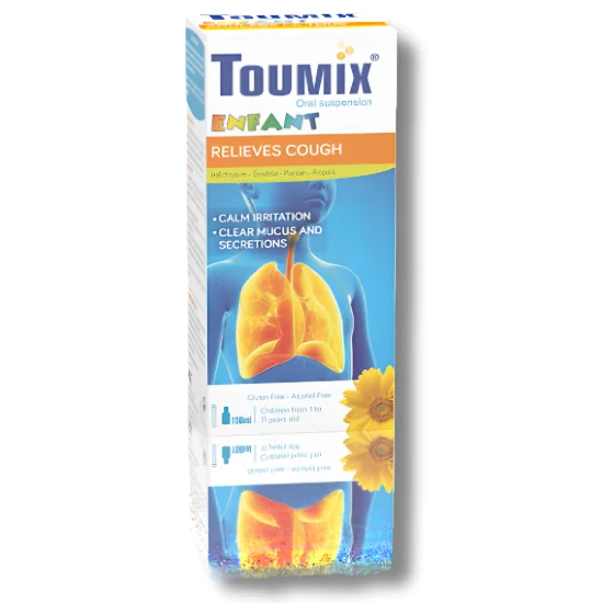 TOUMIX - SUSPENSION BUVABLE TOUX ENFANT 150ML