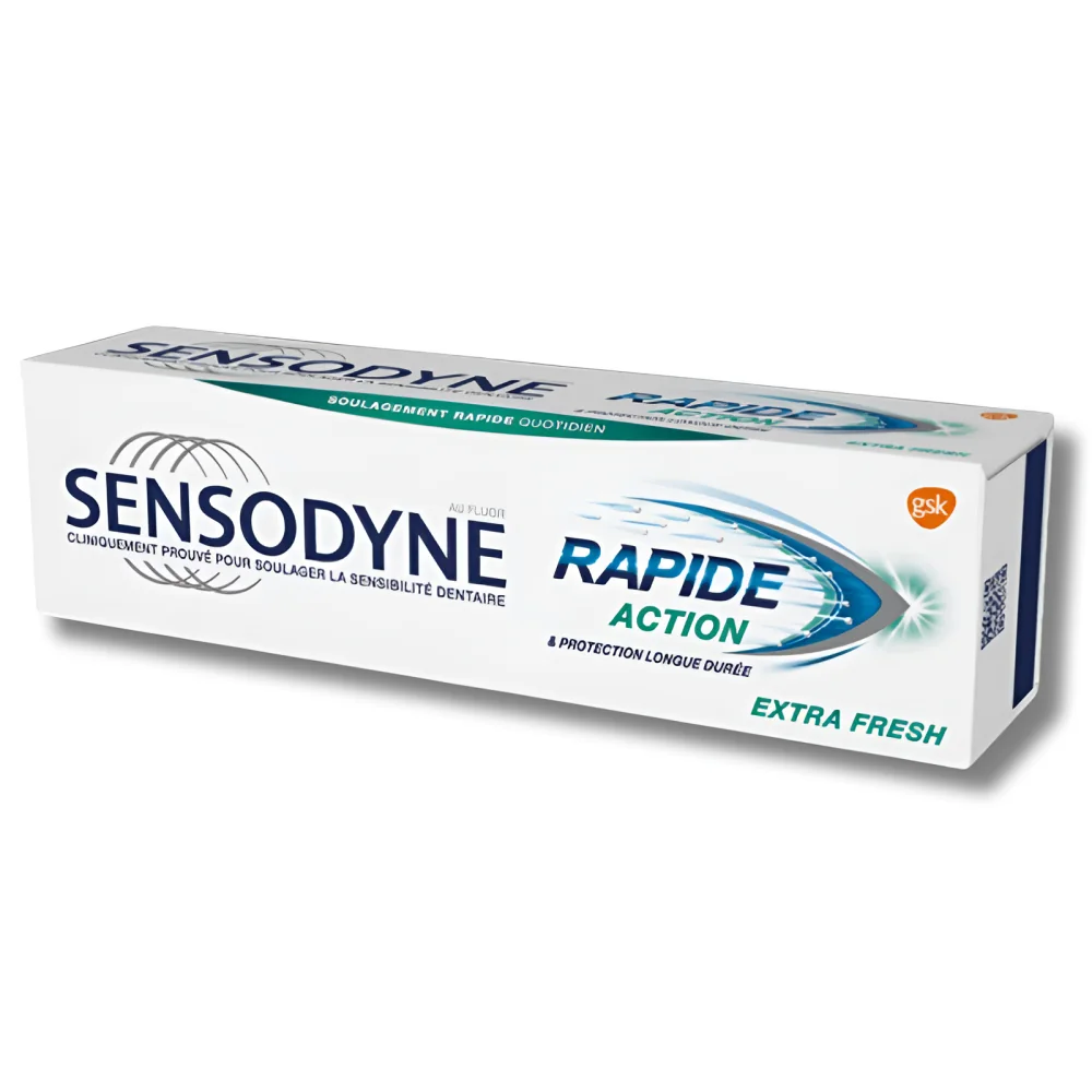 SENSODYNE - DENTIFRICE RAPIDE ACTION EXTRA FRESH 75ML