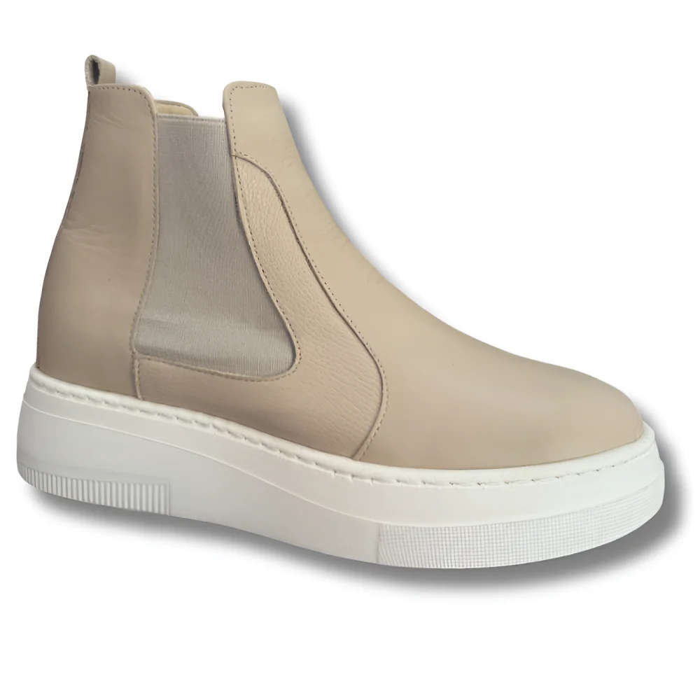 STI LIGHT - BOTTINES ORTHOPEDIQUE BEIGE FEMME