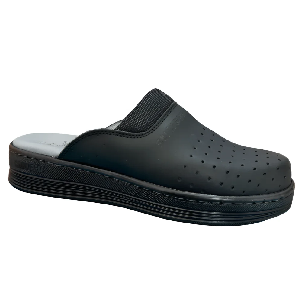 STI LIGHT - SABOTS ORTHOPEDIQUES NOIRS PERFORÉS FEMME