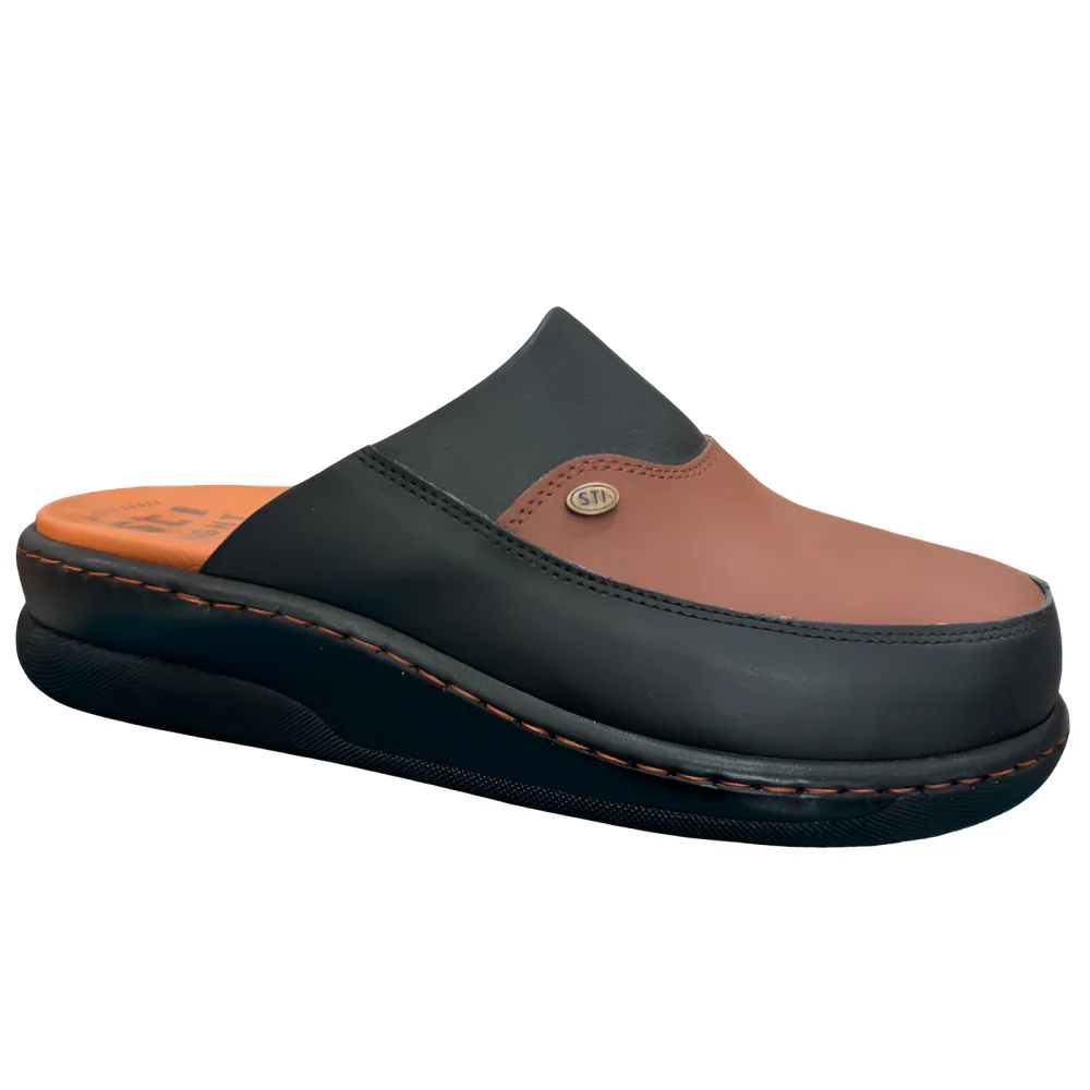 STI LIGHT - SABOT ORTHOPEDIQUES NOIRS ET MARRONS HOMME