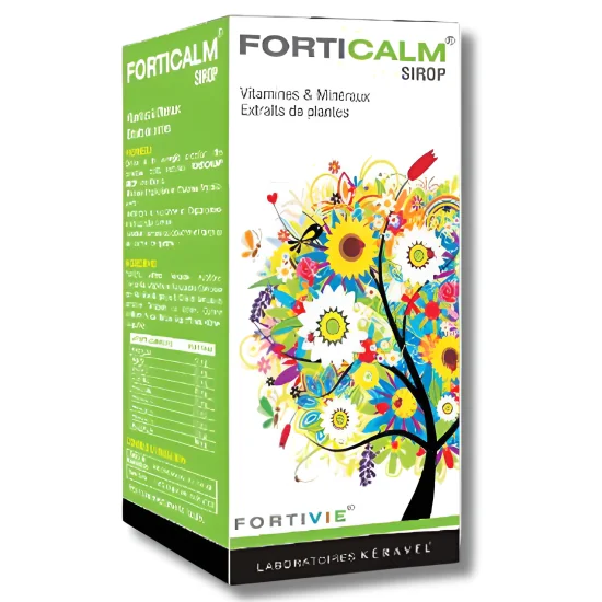 FORTICALM SIROP VITAMINES ET MINERAUX 125ML