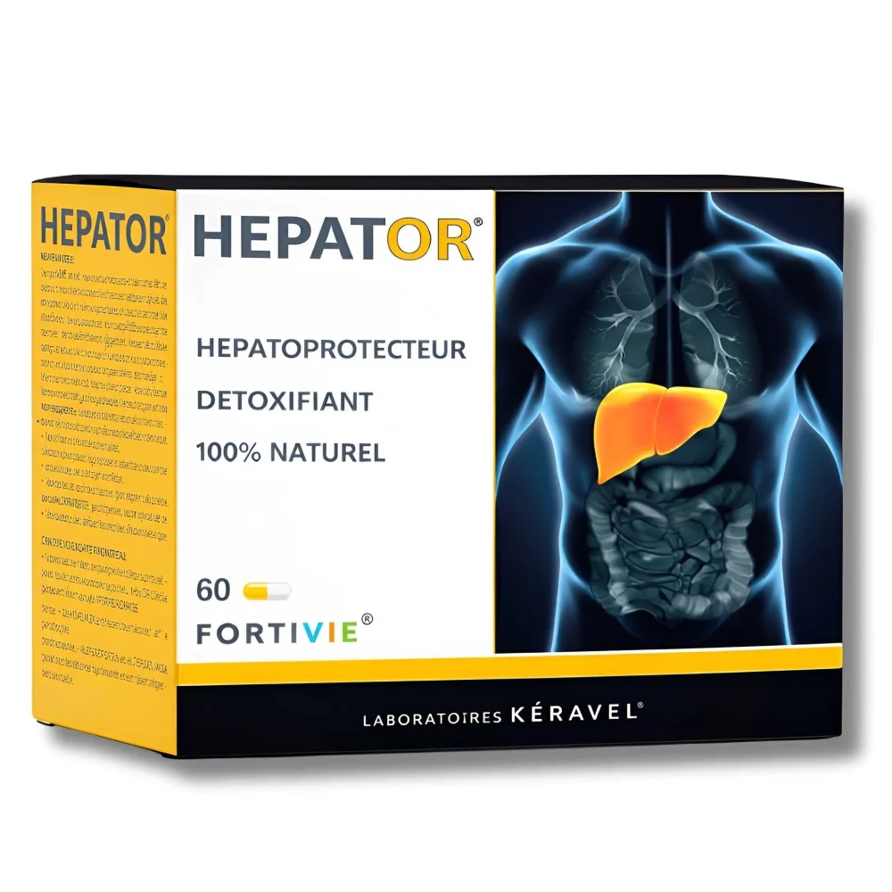 KERAVEL - HEPATOR 60 GELULES