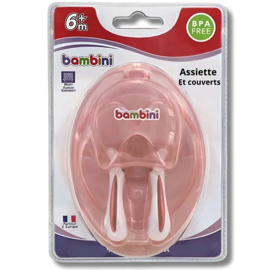 BAMBINI - ASSIETTE ET COUVERTS
