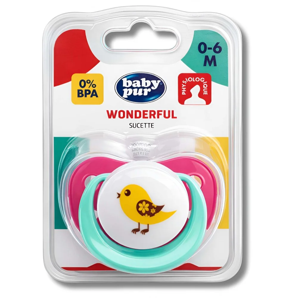 BABY PUR - SUCETTE WONDERFUL 0-6MOIS