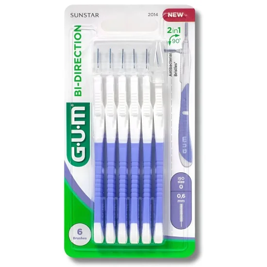 GUM - LOT DE 6 BROSSETTES...