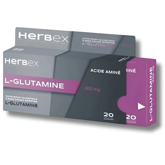 HERBEX - L-GLUTAMINE 300MG...