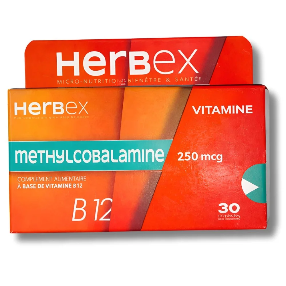 HERBEX - METHYLCOBALAMINE 250MCG 30 COMPRIMES