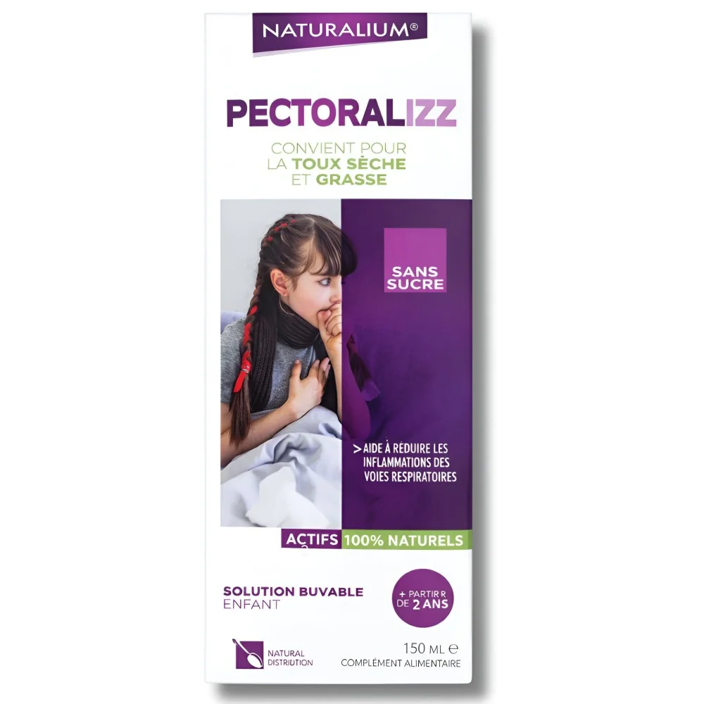 NATURALIUM - PECTORALIZZ SIROP ENFANTS 2ANS+ 150ML