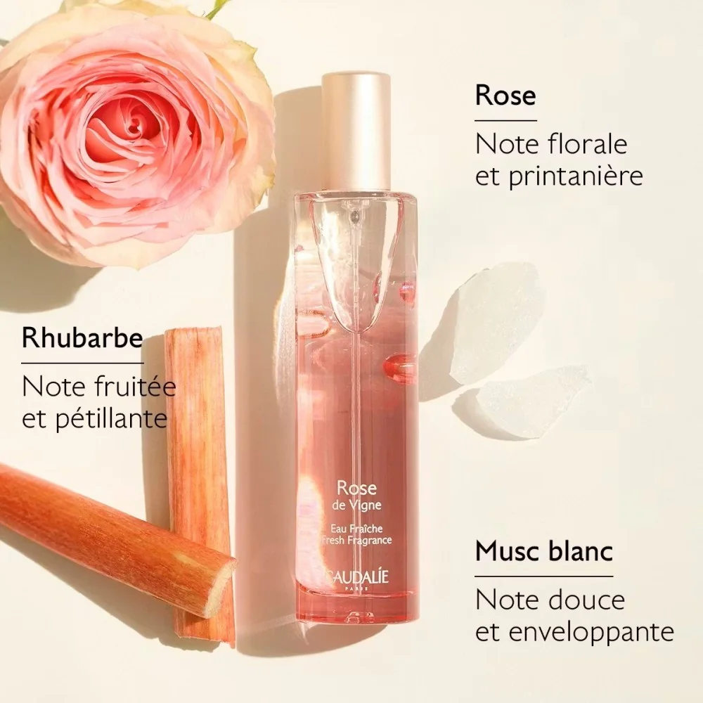 CAUDALIE - EAU FRAICHE ROSE DE VIGNE 50ML