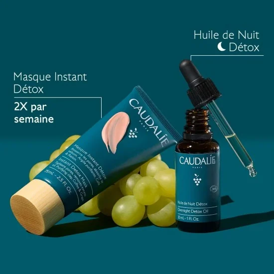 CAUDALIE VINOCLEAN - HUILE DE NUIT DETOX BIO 30ML