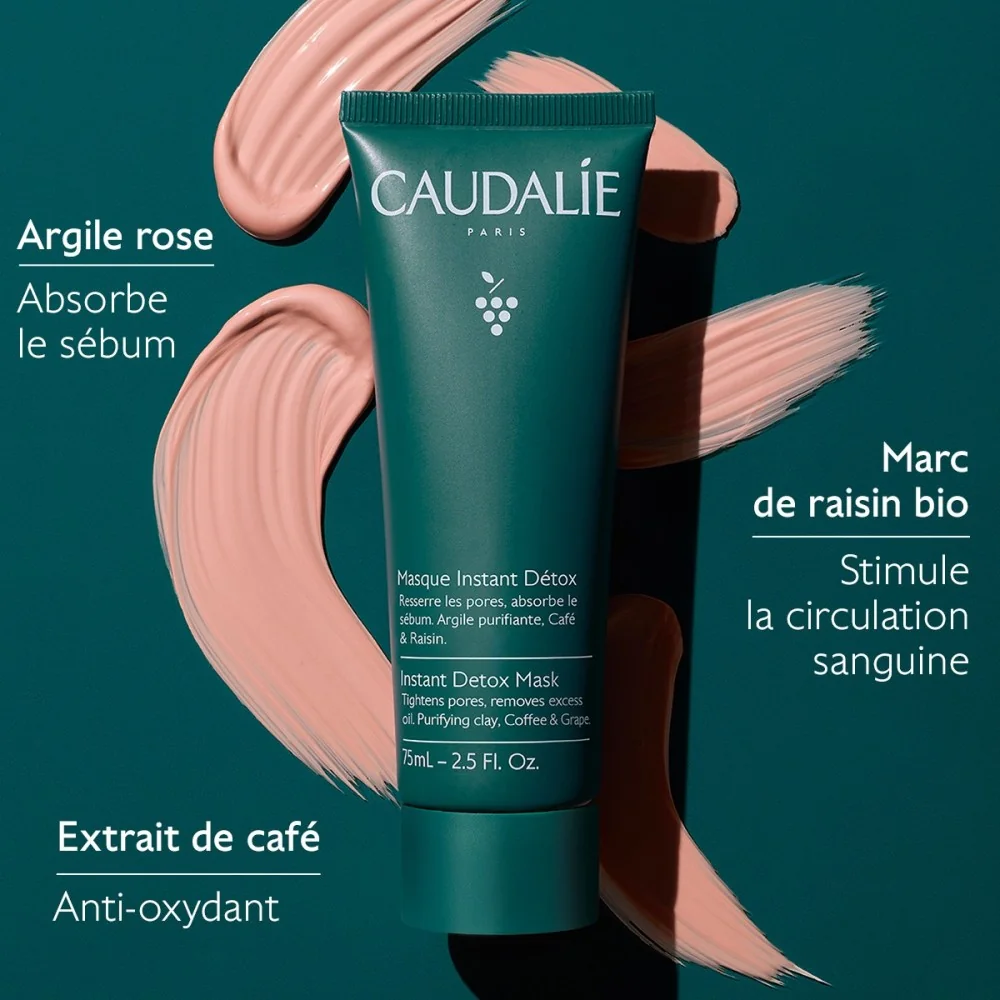 CAUDALIE VINOCLEAN - MASQUE INSTANT DETOX 75ML